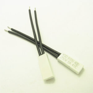 KSD9700 High-temperature resistant plastic lead wire temperature switch - KSD9700 Lead-wire Temperature Control Switch - d...