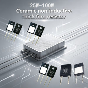 MP950 50W Ceramic non-inductive thick film resistor; Customizable resistance value and model - MP950 (50W) Ceramic - dunch...
